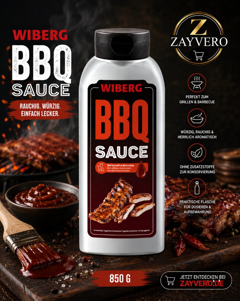 WIBERG WIBERG | BBQ Sauce | 850 g Produktbild