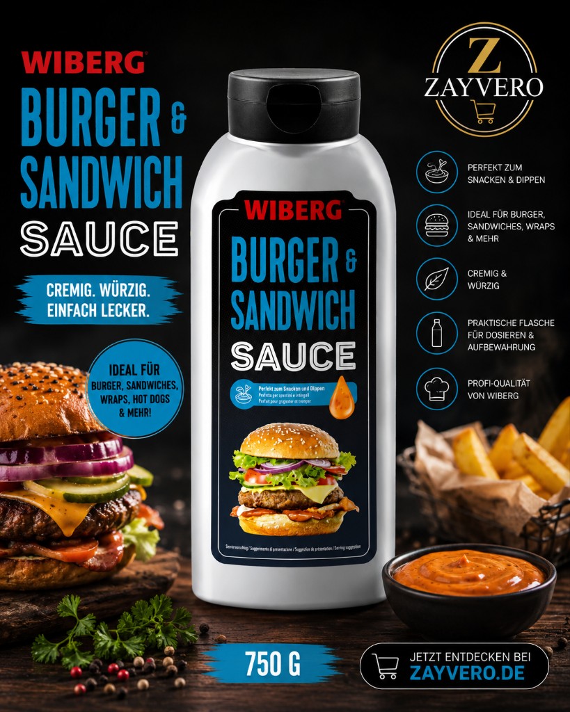 WIBERG WIBERG | Burger & Sandwich Sauce | 750 g Produktbild