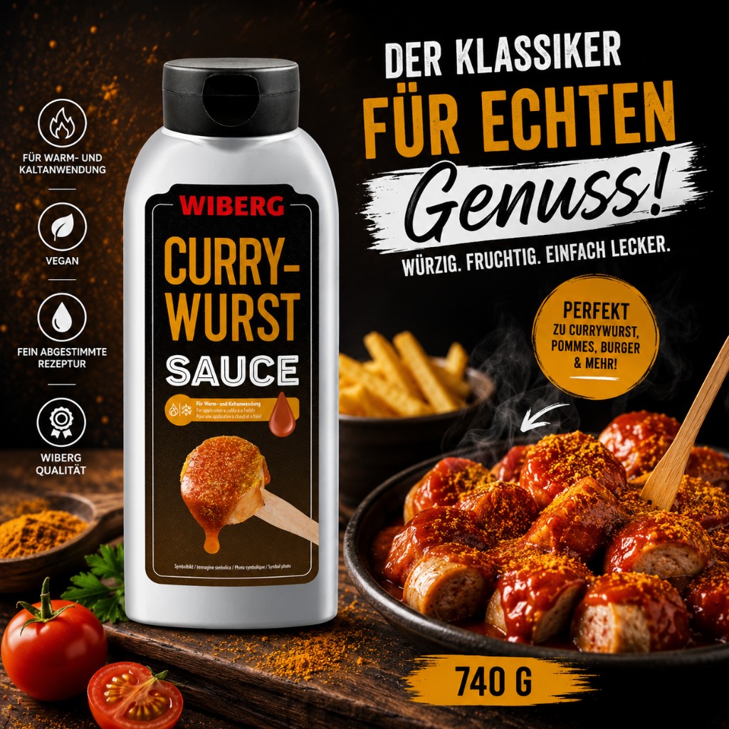 WIBERG WIBERG | Currywurst Sauce | 740 g Produktbild