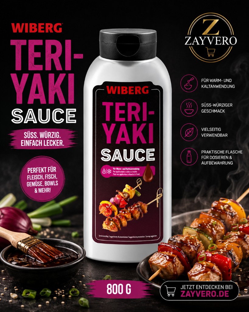 WIBERG WIBERG | Teriyaki Sauce | 800 g Produktbild